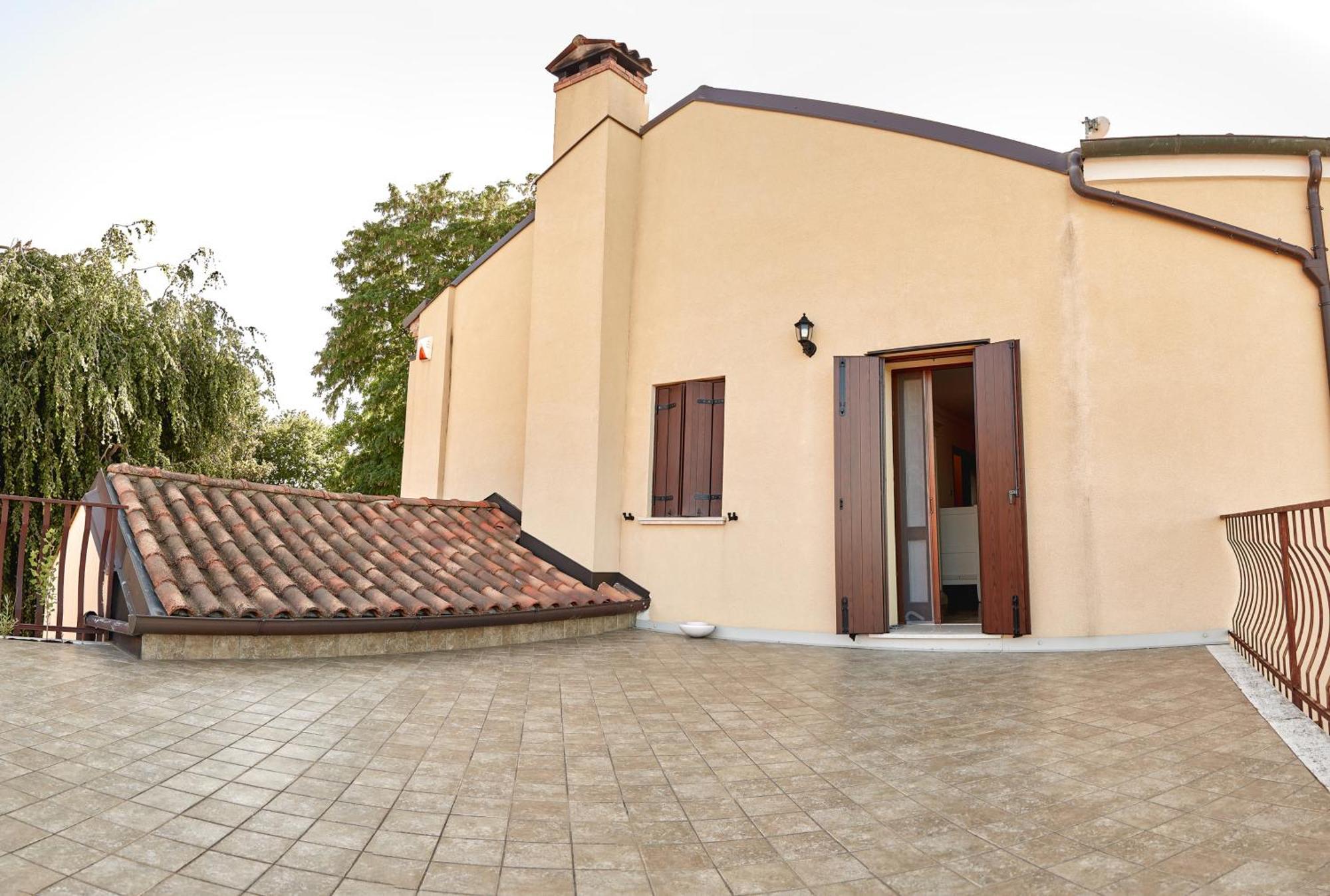 Agriturismo La Foscarina Vescovana Bagian luar foto